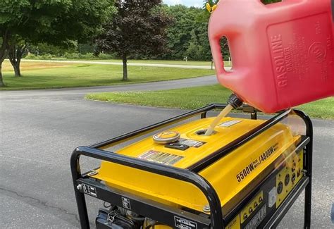 how long does gas last in a portable generator
